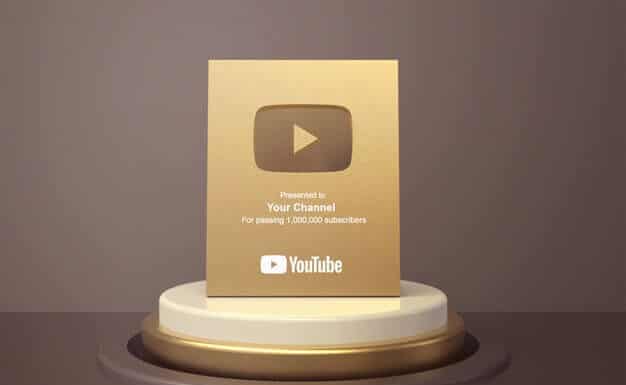 gold play button youtube round podium pedestal mockup 106244 889 1 626x385 1
