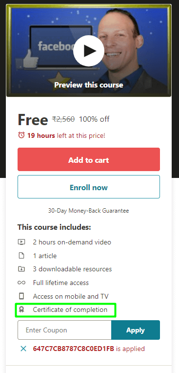 free udemy coupons