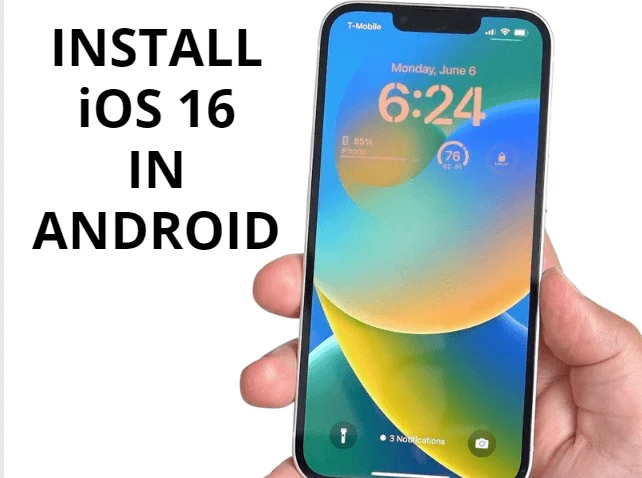 How to install iOS 16 in any android – Complete iOS Look